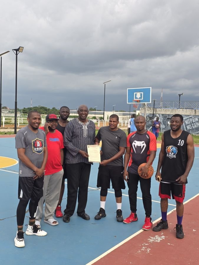Advisory Board Presentation Ceremony at D-Block Basketball Academy